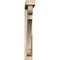 Ekena Millwork Olympic Block Rough Sawn Bracket w/ Offset Brace, Douglas Fir, 4"W x 28"D x 28"H BKT0402X28X28OLY05RDF - alternate 3